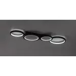 Rábalux 71379 Aranis Beltéri lámpa, Mennyezeti lámpa, fekete-fehér LED 40, IP20