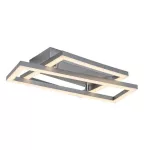 Rábalux 71380 Ellinor Beltéri lámpa, Mennyezeti lámpa, króm-fehér LED 24, IP20
