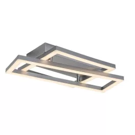   Rábalux 71380 Ellinor Beltéri lámpa, Mennyezeti lámpa, króm-fehér LED 24, IP20