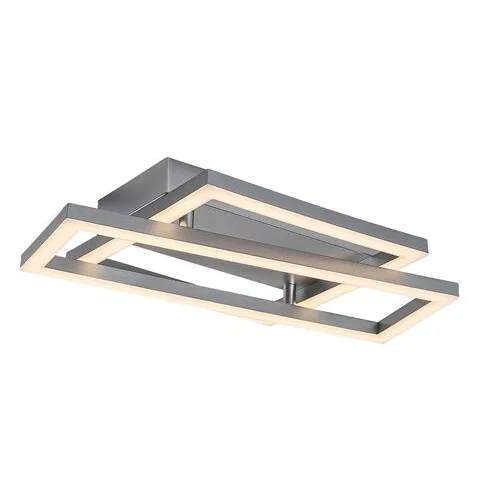 Rábalux 71380 Ellinor Beltéri lámpa, Mennyezeti lámpa, króm-fehér LED 24, IP20