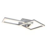 Rábalux 71381 Ellinor Beltéri lámpa, Mennyezeti lámpa, króm-fehér LED 24, IP20