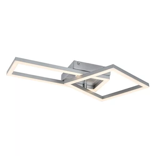 Rábalux 71381 Ellinor Beltéri lámpa, Mennyezeti lámpa, króm-fehér LED 24, IP20