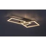 Rábalux 71381 Ellinor Beltéri lámpa, Mennyezeti lámpa, króm-fehér LED 24, IP20
