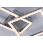 Rábalux 71381 Ellinor Beltéri lámpa, Mennyezeti lámpa, króm-fehér LED 24, IP20