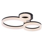 Rábalux 71385 Amilia Beltéri lámpa, Mennyezeti lámpa, fekete-fehér LED 24, IP20