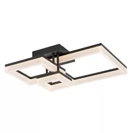  Rábalux 71386 Amilia Beltéri lámpa, Mennyezeti lámpa, fekete-fehér LED 22, IP20