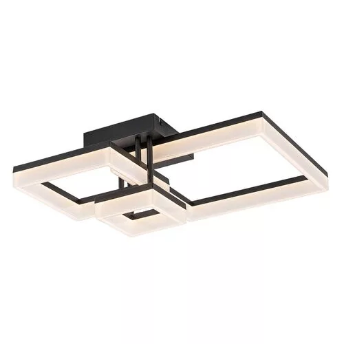 Rábalux 71386 Amilia Beltéri lámpa, Mennyezeti lámpa, fekete-fehér LED 22, IP20