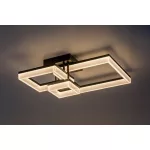 Rábalux 71386 Amilia Beltéri lámpa, Mennyezeti lámpa, fekete-fehér LED 22, IP20