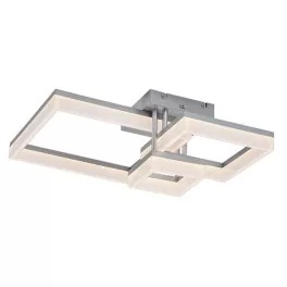   Rábalux 71388 Amilia Beltéri lámpa, Mennyezeti lámpa, króm-fehér LED 22, IP20