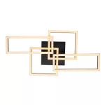 Rábalux 71389 Drusus Beltéri lámpa, Mennyezeti lámpa, fekete-fehér LED 40, IP20