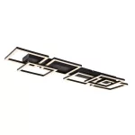 Rábalux 71390 Fatma Beltéri lámpa, Mennyezeti lámpa, fekete-fehér LED 40, IP20