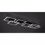 Rábalux 71390 Fatma Beltéri lámpa, Mennyezeti lámpa, fekete-fehér LED 40, IP20