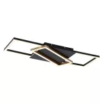 Rábalux 71391 Kitlee Beltéri lámpa, Mennyezeti lámpa, fekete/ arany-fehér LED 40, IP20