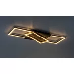 Rábalux 71391 Kitlee Beltéri lámpa, Mennyezeti lámpa, fekete/ arany-fehér LED 40, IP20