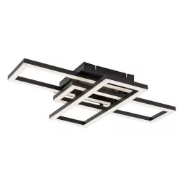   Rábalux 71394 Mereni Beltéri lámpa, Mennyezeti lámpa, fekete-fehér LED 40, IP20