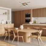 Rábalux 71398 Demir Beltéri lámpa, Mennyezeti lámpa, fekete/ arany-fehér LED 24, IP20