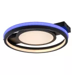 Rábalux 71401 Shirin Beltéri lámpa, Mennyezeti lámpa, fekete-fehér LED 40, IP20