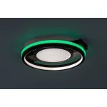 Rábalux 71401 Shirin Beltéri lámpa, Mennyezeti lámpa, fekete-fehér LED 40, IP20