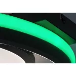 Rábalux 71401 Shirin Beltéri lámpa, Mennyezeti lámpa, fekete-fehér LED 40, IP20