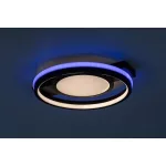 Rábalux 71401 Shirin Beltéri lámpa, Mennyezeti lámpa, fekete-fehér LED 40, IP20