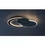 Rábalux 71402 Stavros Beltéri lámpa, Mennyezeti lámpa, fekete-fehér LED 40, IP20