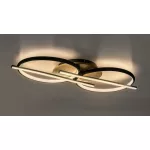 Rábalux 71403 Arash Beltéri lámpa, Mennyezeti lámpa, fekete-fehér LED 40, IP20