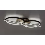 Rábalux 71403 Arash Beltéri lámpa, Mennyezeti lámpa, fekete-fehér LED 40, IP20