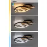 Rábalux 71404 Arash Beltéri lámpa, Mennyezeti lámpa, fekete-fehér LED 40, IP20