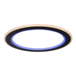   Rábalux 71406 Golwen Beltéri lámpa, Mennyezeti lámpa, fekete-fehér LED 22, IP20