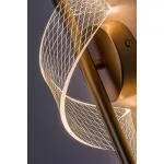 Rábalux 71415 Zofrael Beltéri lámpa, Fali lámpa, arany-átlátszó LED 6, IP20