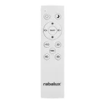 Rábalux 71440 Alenzo Beltéri lámpa, LED panel, fekete-fehér LED 36, IP44