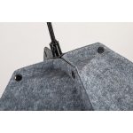 Rábalux 72000 Lomiro Beltéri lámpa, Függeszték, szürke-szürke E27E27 1x MAX 40, IP20