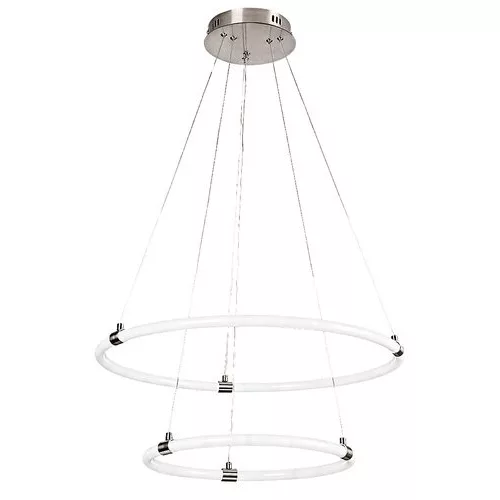 Rábalux 72009 Irelia Függeszték szatin króm-fehér LED 55, IP20