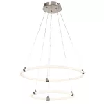 Rábalux 72009 Irelia Függeszték szatin króm-fehér LED 55, IP20
