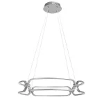 Rábalux 72010 Fringilla Függeszték szatin króm-fehér LED 67, IP20