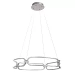 Rábalux 72010 Fringilla Függeszték szatin króm-fehér LED 67, IP20