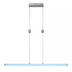 Rábalux 72011 Temperius Függeszték szatin króm-fehér LED 24, IP20