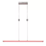 Rábalux 72011 Temperius Függeszték szatin króm-fehér LED 24, IP20