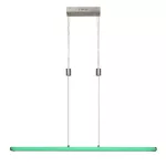 Rábalux 72011 Temperius Függeszték szatin króm-fehér LED 24, IP20