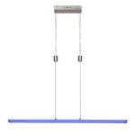 Rábalux 72011 Temperius Függeszték szatin króm-fehér LED 24, IP20