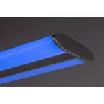 Rábalux 72011 Temperius Függeszték szatin króm-fehér LED 24, IP20
