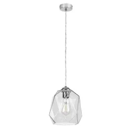   Rábalux 72012 Shivani Függeszték króm-átlátszó E27 1x MAX 40, IP20