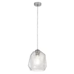Rábalux 72012 Shivani Függeszték króm-átlátszó E27 1x MAX 40, IP20