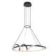 Rábalux 72022 Menazi Beltéri lámpa, Függeszték, fekete-fehér LED 46, IP20