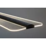 Rábalux 72026 Norael Beltéri lámpa, Függeszték, fekete-átlátszó LED 40, IP20