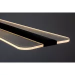 Rábalux 72026 Norael Beltéri lámpa, Függeszték, fekete-átlátszó LED 40, IP20