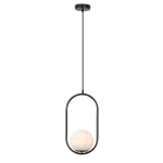 Rábalux 72028 Ghita Függeszték fekete E27 1x MAX 20 IP20