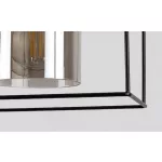 Rábalux 72033 Chadwick Függeszték fekete-füstszínű E27 3x MAX 25, IP20