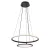 Rábalux 72040 Jasero Beltéri lámpa, Függeszték, fekete-fehér LED 42, IP20
