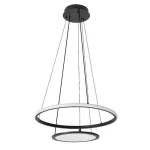 Rábalux 72040 Jasero Beltéri lámpa, Függeszték, fekete-fehér LED 42, IP20